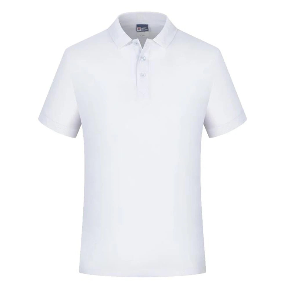 Blank Polo T Shirt Men Wholesale Cheap Collar T-shirt Fashion Poloshirt Summer Casual T Shirts For Men Camisas Polo Masculinas