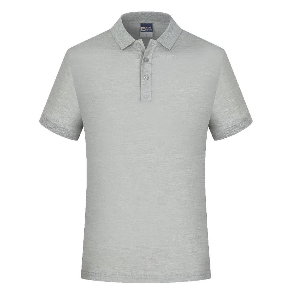 Blank Polo T Shirt Men Wholesale Cheap Collar T-shirt Fashion Poloshirt Summer Casual T Shirts For Men Camisas Polo Masculinas