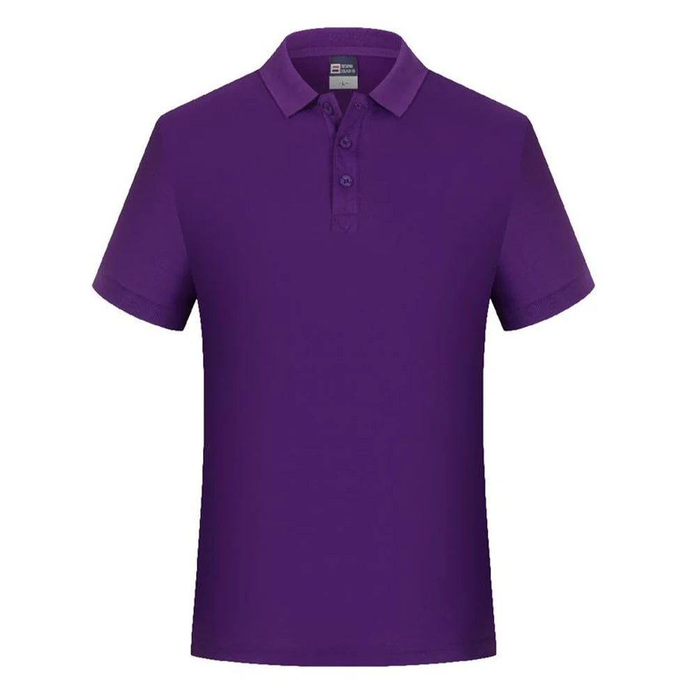Blank Polo T Shirt Men Wholesale Cheap Collar T-shirt Fashion Poloshirt Summer Casual T Shirts For Men Camisas Polo Masculinas