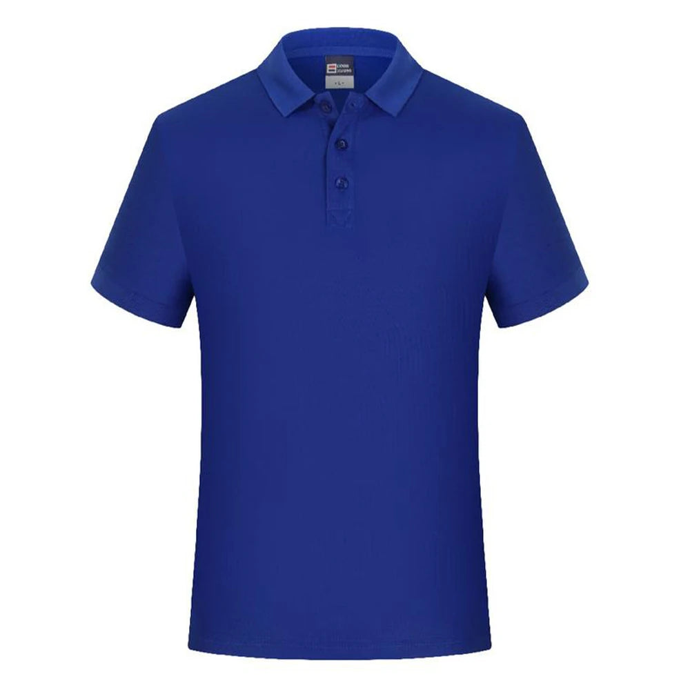 Blank Polo T Shirt Men Wholesale Cheap Collar T-shirt Fashion Poloshirt Summer Casual T Shirts For Men Camisas Polo Masculinas