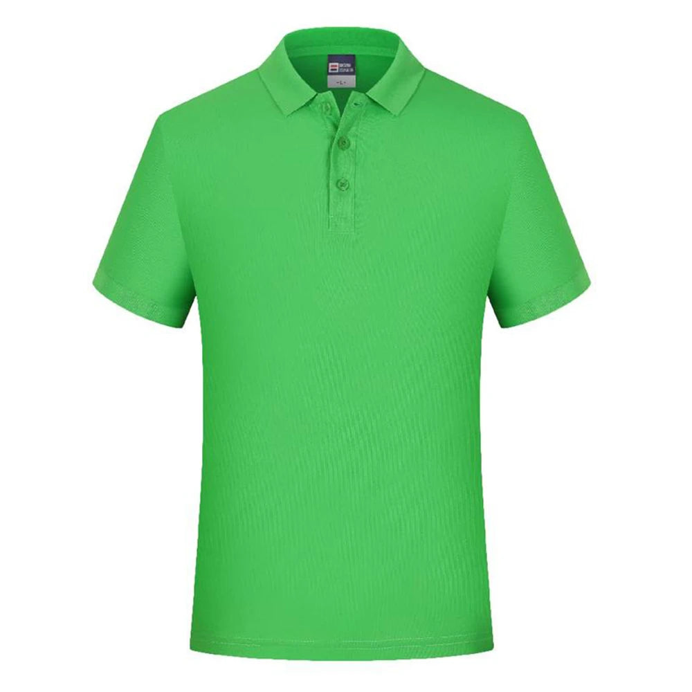 Blank Polo T Shirt Men Wholesale Cheap Collar T-shirt Fashion Poloshirt Summer Casual T Shirts For Men Camisas Polo Masculinas